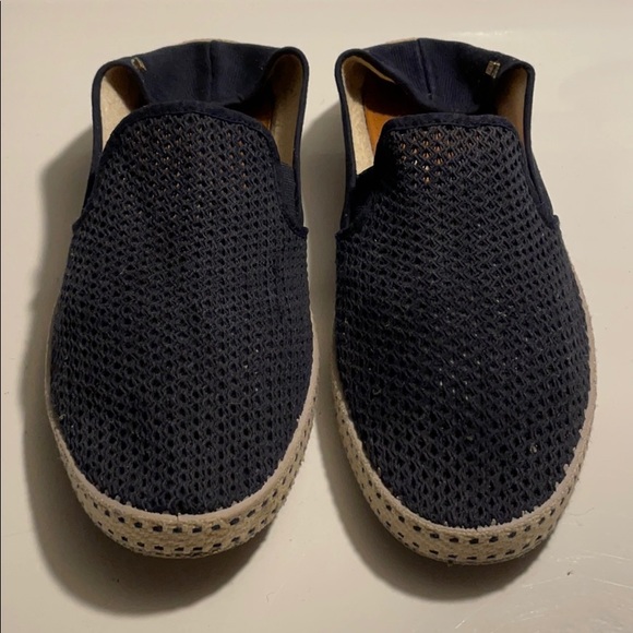 Rivieras Leisure Navy Blue Perforated Espadrilles main image 12